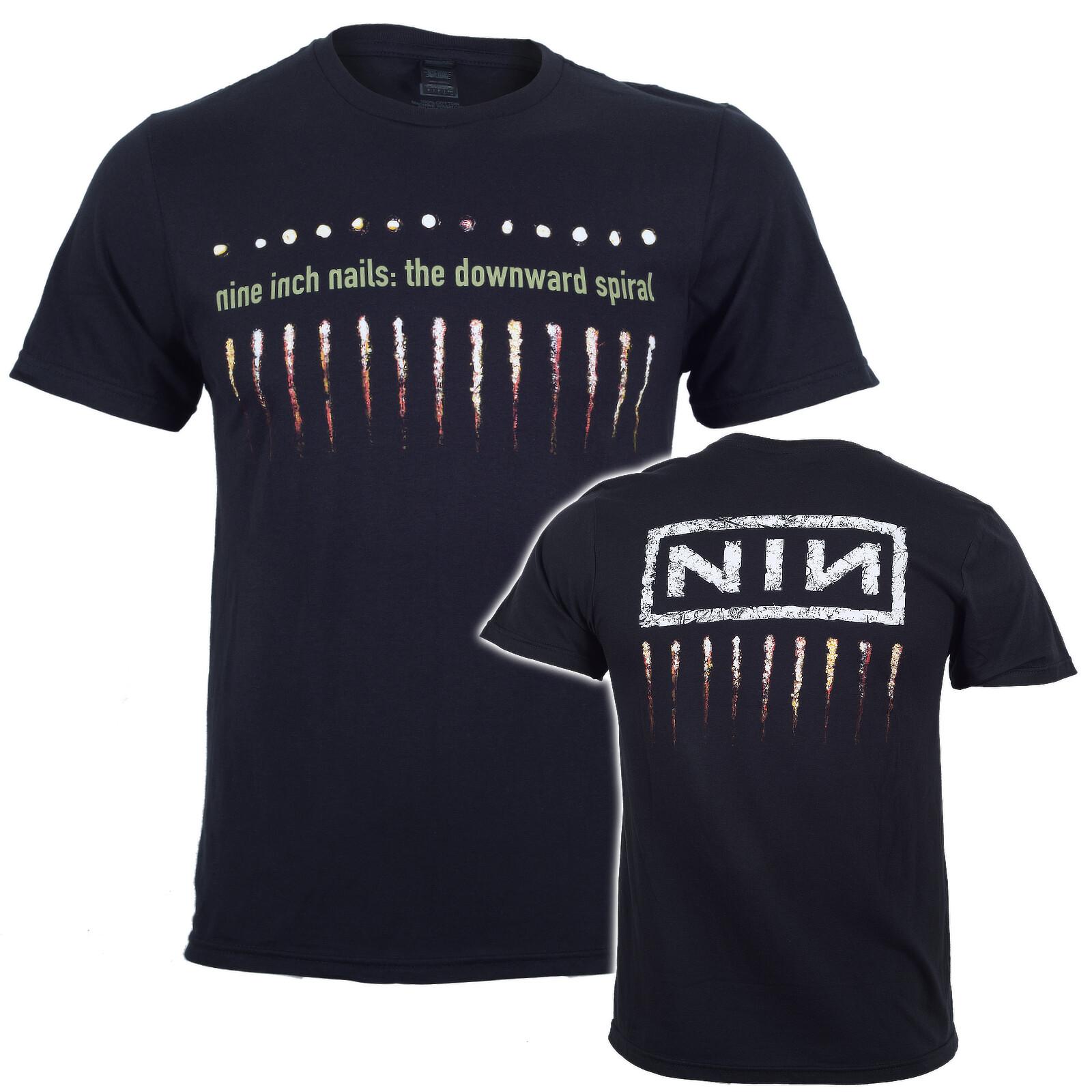 Футболка Nine Inch Nails Нисходящая спираль NIN, официальная, черная, новая. M