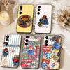 Bear Pad Dingtons Phone Case For Samsung Galaxy A73,A72,A71,A70,A53,A52,A51,Soft Silicone Black Cover