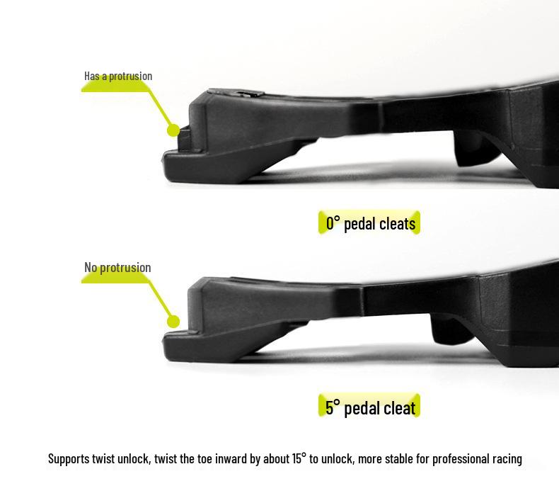 RRSKIT Compatible Xpresso Xpro iClic Road Bike Clipless Pedals & Cleats