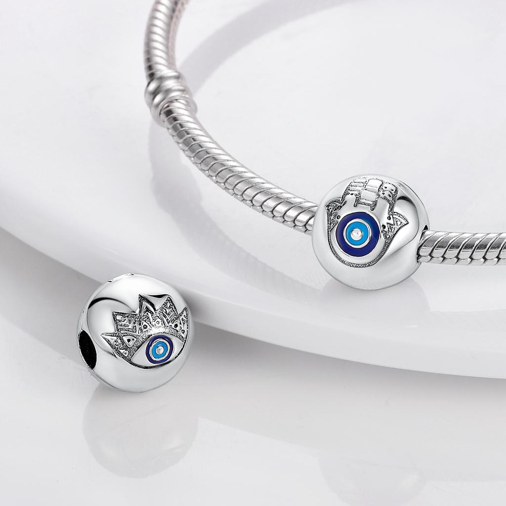 Silicone Spacer Beads Copper Plated Silicone Spacer Stopper Charm Fit Original Mula Bracelet Diy Jewelry