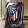 Atletico Madrid Theme blanket Soft Flannel Blanket Plush Throw Blanket Cozy Sofa Bed Blanket for Home Decor