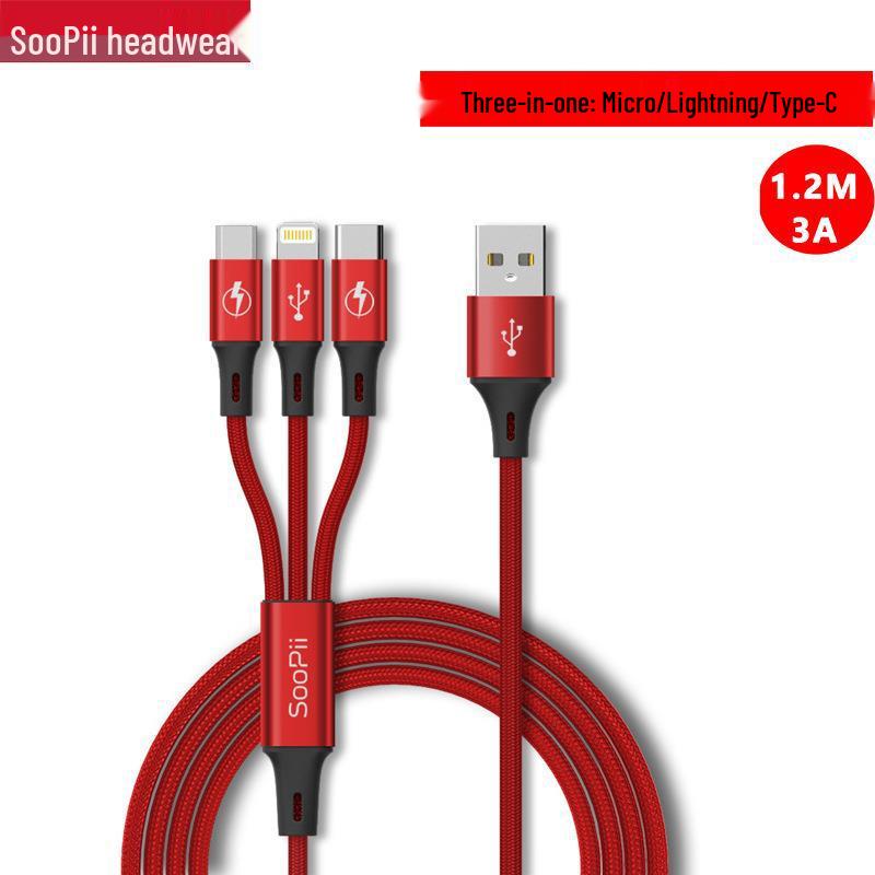 

Универсальный кабель SooPii 3-в-1 для быстрой зарядки