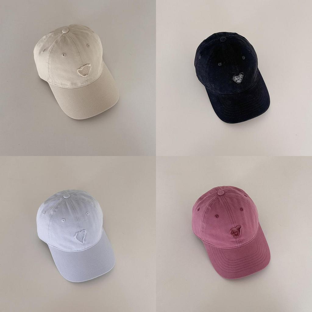 Cotton Baseball Cap For Women With Sun Protection And Letter Embroidery For Casual Summer Wear