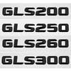 Car Rear Sticker Alphabet Trunk Badge Decal Exterior for Mercedes Benz GLS200 GLS250 GLS260 GLS300 GLS320 GLS350 Accessories