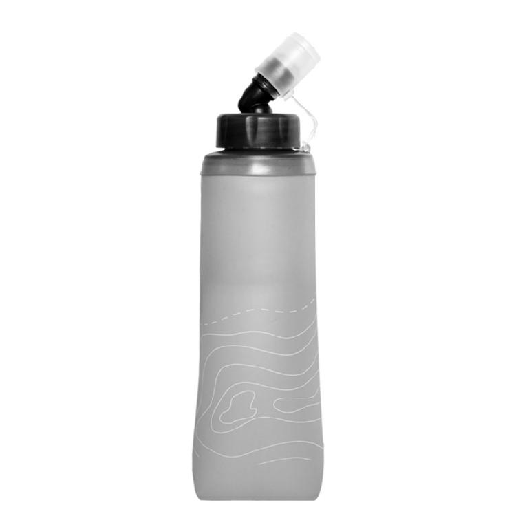 Soft Flask Running Bottles Portable Handheld Soft Folding Water Bottle Running Flask for Sports Hiking Hydrations Pack