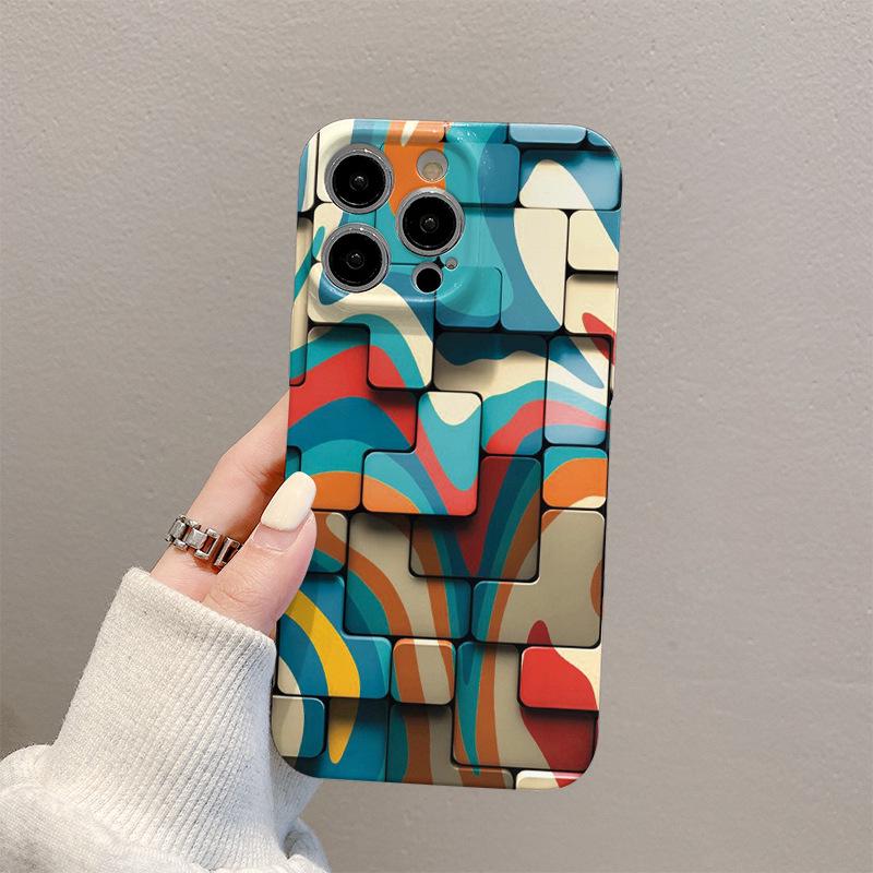 

Tetris Puzzle Phone Case for iPhone 15/14 Pro Max iPhone 11