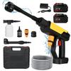 200 Bar Cordless Pressure Washer 6-in-1 Nozzle, Compatible with Makita 18V Battery for Car Garden Patio Cleaning