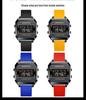 Multifunctional Waterproof Men's Sports Watch - Fashionable Electronic Design for Students