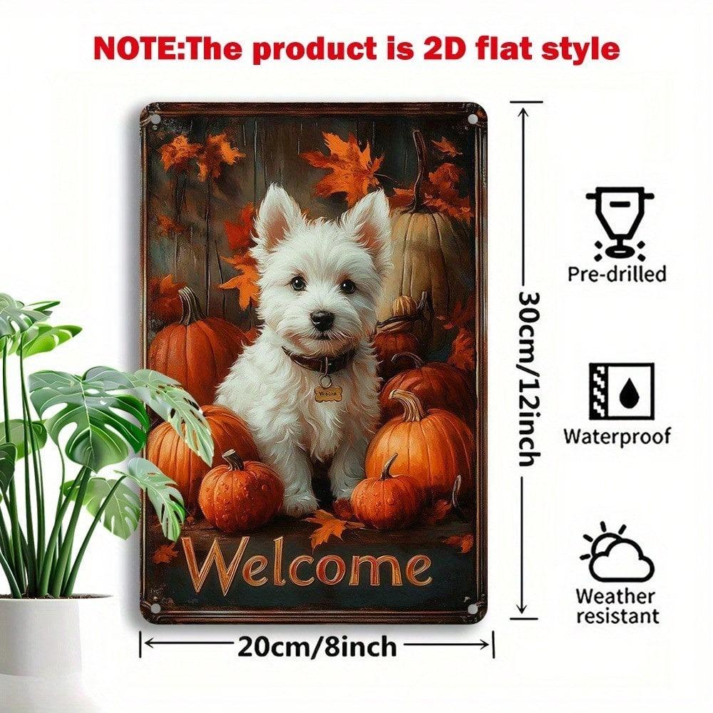 Retro Style Metal Sign Wall Decor for Home Interior