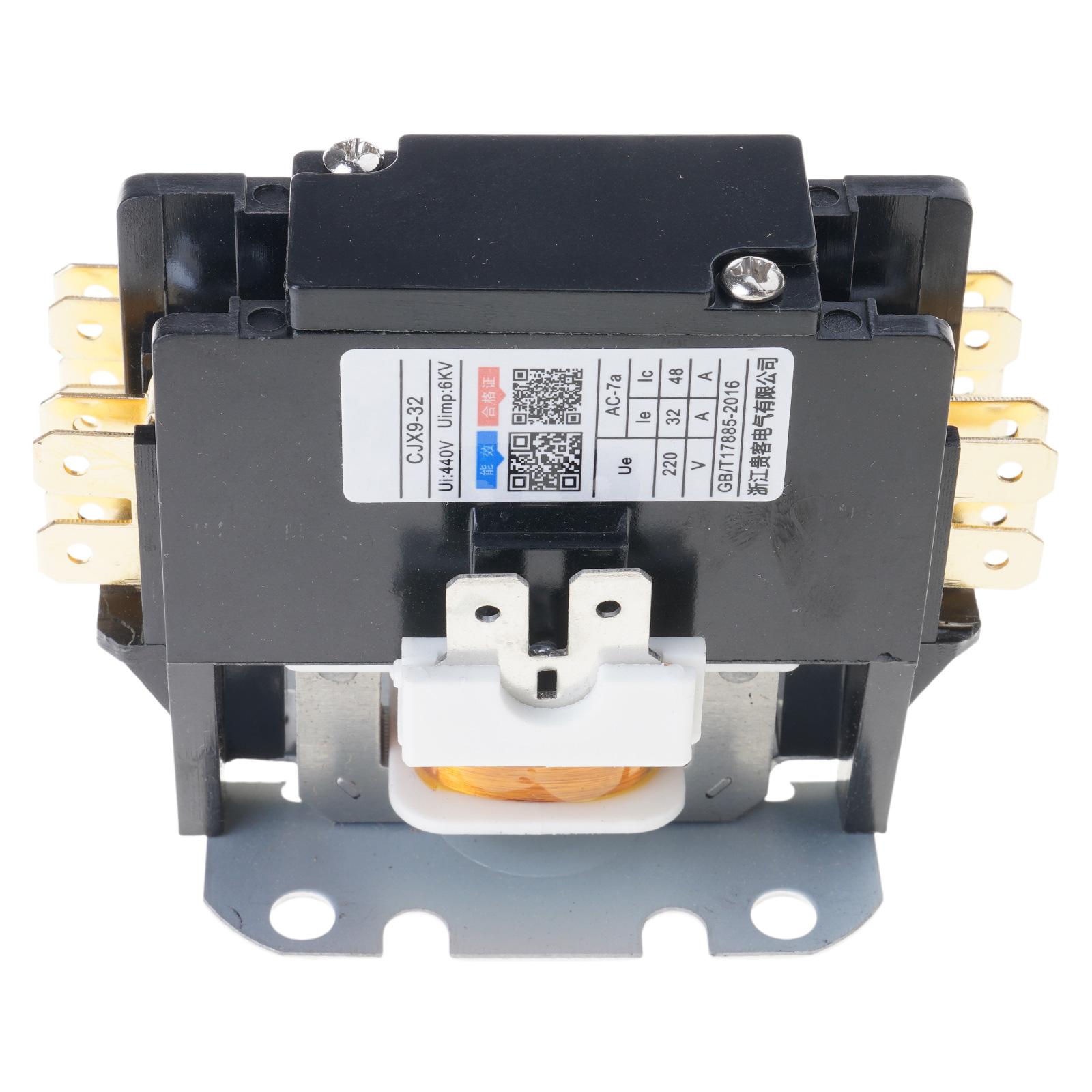 

130A Полюси 30A Контактор з котушками 220В Зручний для систем ОВКВ, включаючи кондиціонування повітря та теплові насоси