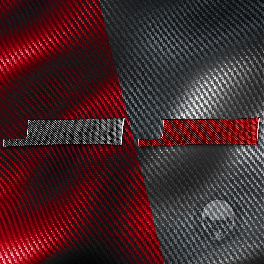 Do Mercedes-Benz Klasa C W203 2005 2006 2007 Panel Pokrywy Schowka Samochodowego Listwa Dekoracyjna Prawdziwe Włókno Węglowe Stylizacja Wnętrza