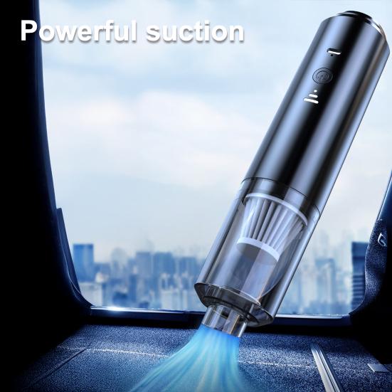 Car Vacuum Cleaner Cordless 2500Pa Suction Power Portable Handheld Mini Vacuum Cleaner with Type-C Fast Charging
