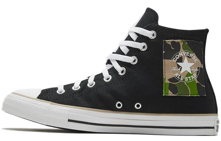 Converse Chuck Taylor All Star  Черно-белый камуфляжный патч  167179C 36.5