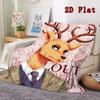 Louis Beastars 2D Flat Pattern Flannel Blanket High quality All Seasons Warmth and Comfort Perfect for Christmas Gifts.MMT0918059