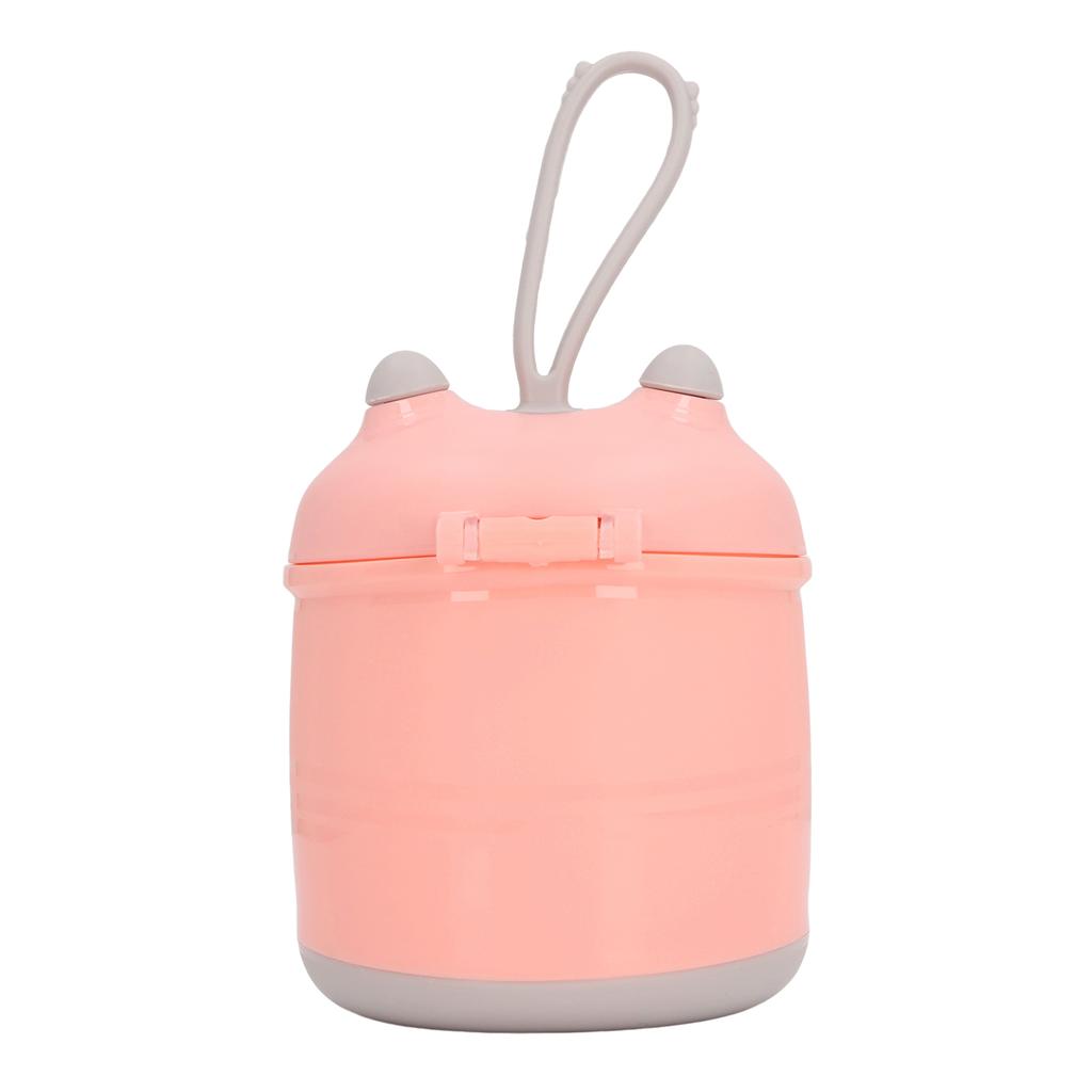 Milk Powder Box 2 Layers Portable Sealing Milk Powder Formula Dispenser Container with Spoon for