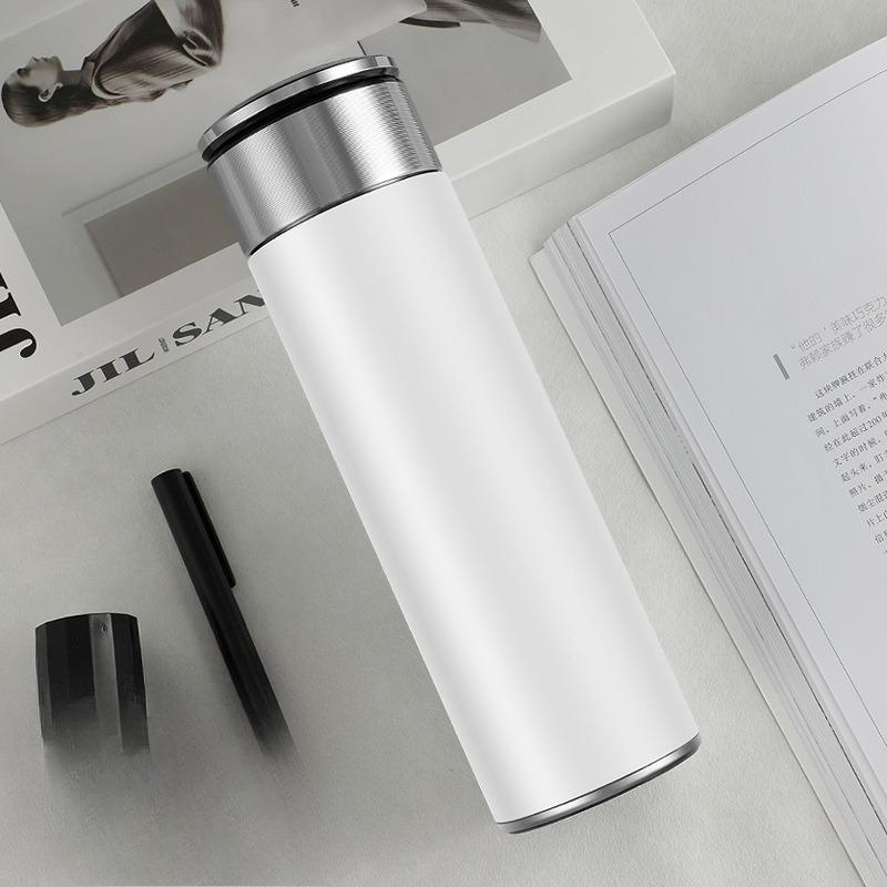 New 316 Tea Water Separation Thermos Mug Men's Business Office Gift Water Cup High-end Car Cup