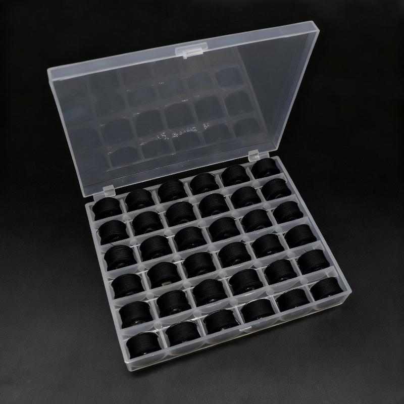 25/36 Grids Household Sewing Machine Color Shuttle Core Set, Multi-color Sewing Thread, Practical and Easy To Install