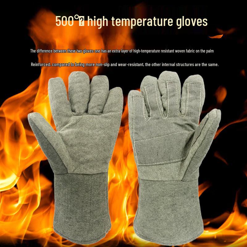 Industrial High-Temperature Welding Gloves