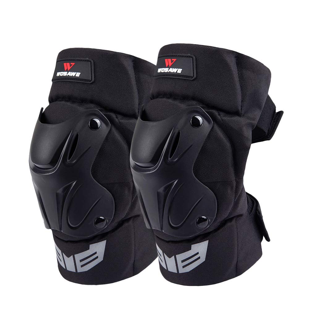Lixada Cycling Knee Knee Protective Pad Guard for and Outdoor Sports Brace, Support, Bicycle, Motorcycle,