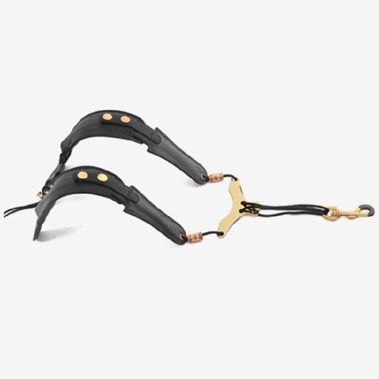Double Shoulder Harness Padded Sax Neck Strap for Sax Players Length Adjustable