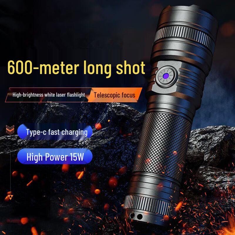 Ultra-Bright Rechargeable Tactical Flashlight