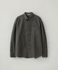 BLANKROOM Pitched Dyed Shirt_Charcoal