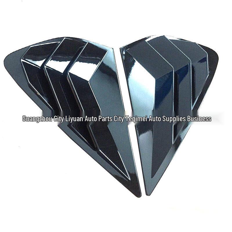 Carbon Fiber Rear Quarter Window Louvers for Kia K3 2019-2023