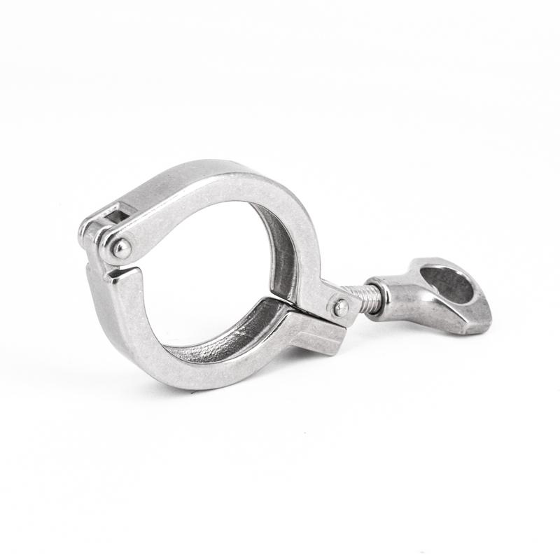 1.5" Tri Clamp SUS 304 Stainless Steel Sanitary Pipe Fitting Coneector Tri-Clover Adapter Homebrew Beer 50.5mm Ferrule O/D