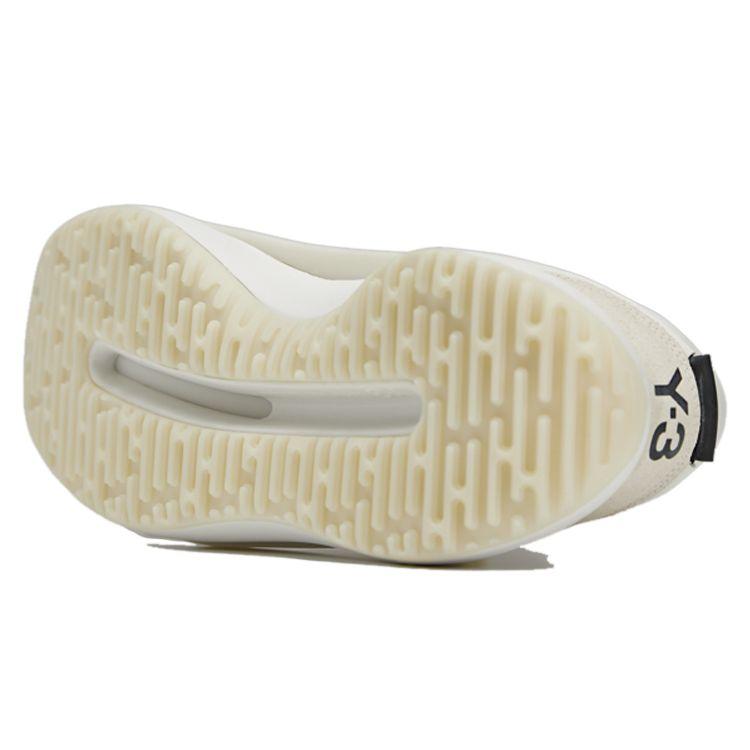 Adidas Y-3 Ajatu Run White Black Unisex Sneakers Cream Core-White Cream-White HR1936