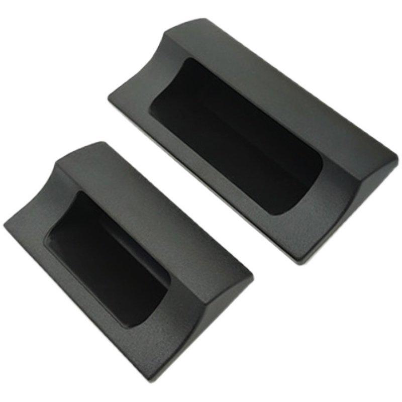 Black/Ivory Plastic Concealed Handle - Hidden/Recessed Pull Handle (AP-183 Series)