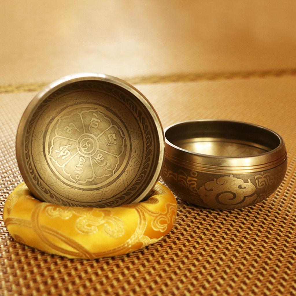 Bol pentru cântând tibetan Yoga- Meditație Vindecător Sun Masaj Autentic Handmade Meditation Healing Sound