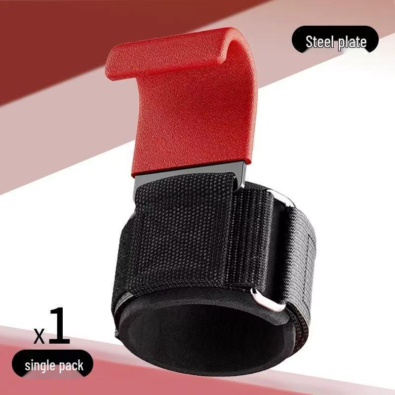 Pull-Up Assist & Lumbar Stretch Support Hook - Anti-Slip Wrist Aid for Deadlift & Fitness