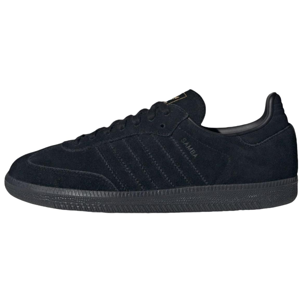 

adidas Samba Core Black Gold Unisex Sneakers Grey-Three Gold-Metallic JR0887 40⅔