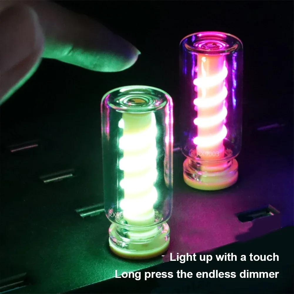 Creative USB Touch Control Car LED Dimming Bulb Retro LED Bulb Night Light Camping Incandescent Decorative LED Lighting