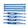 Upper Lower Suspension Links Aluminium Alloy High Strength Exquisite RC Suspension Links Set for LOSI 1Celsius8 LMT 4  RC Car