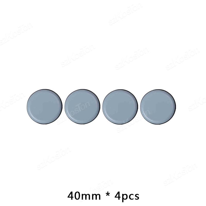 4Pcs Self-Adhesive Furniture Glides Stick-on Chair Leg Slider Bumper Pad Floor Protector for Table Sofa Carpet Tile Hardwood