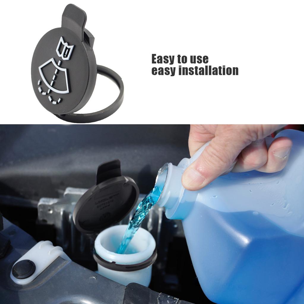 Car Windshield Washer Bottle Cap Nozzle Cover Windscreen Wiper 13227300 for Vauxhall Astra J Meriva B Corsa Adam