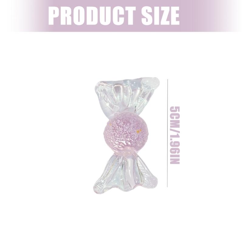 Crystal Sweets Candy Figurines Collectible Figurines Tabletop Decors for Living Room,Bedroom,Office Home Glass Figurines