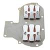 Powerful 1 Piece Reed Valve Assy Automotive Supplies Metal Fits For Yamaha 689-13610-01 689-13610-01-00 25HP 30HP Outboard Engin