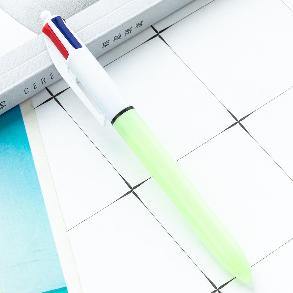 Multicolor Push Pen With Bullet Tip For Students And Office Use