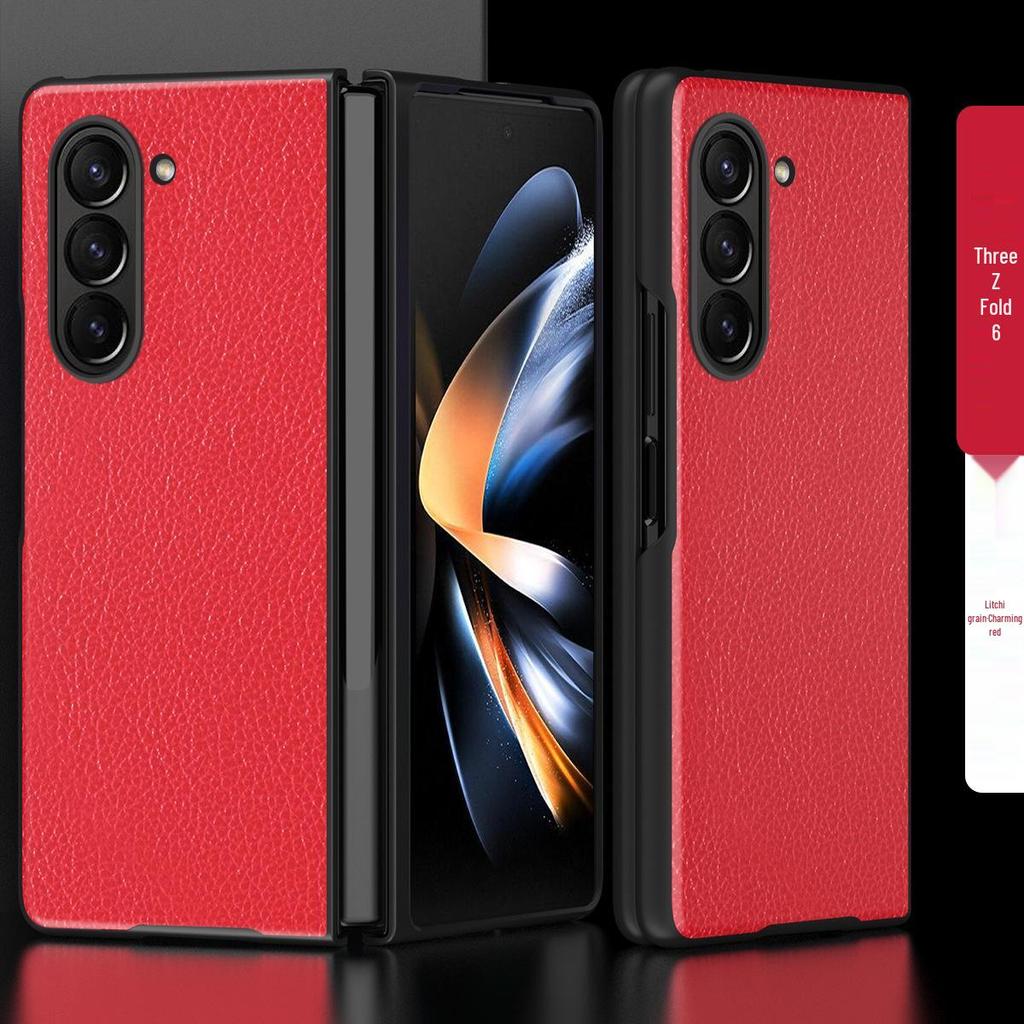 Samsung Z Fold7 & Huawei Mate X5 Cross Pattern Folding Screen Protective Phone Case