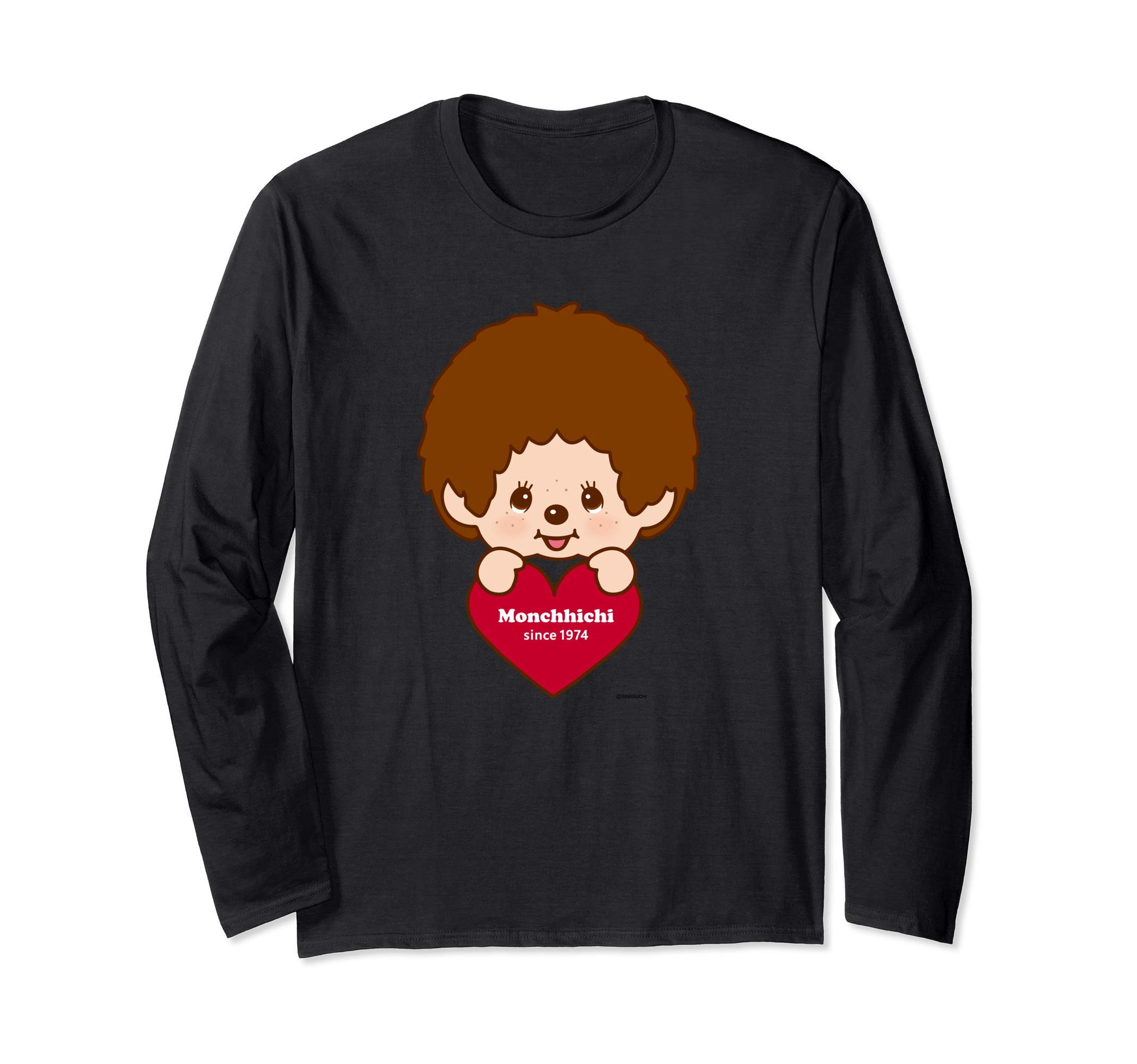 

Графическая футболка с длинным рукавом Monchhichi чёрный