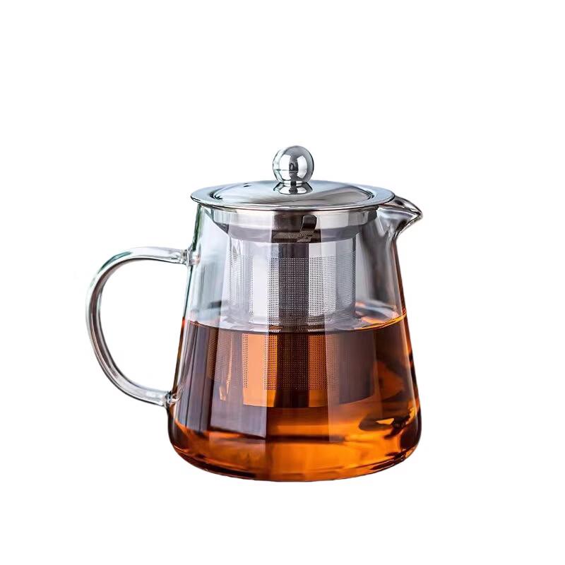 Qianxing Glass Teapot with Stainless Steel Infuser