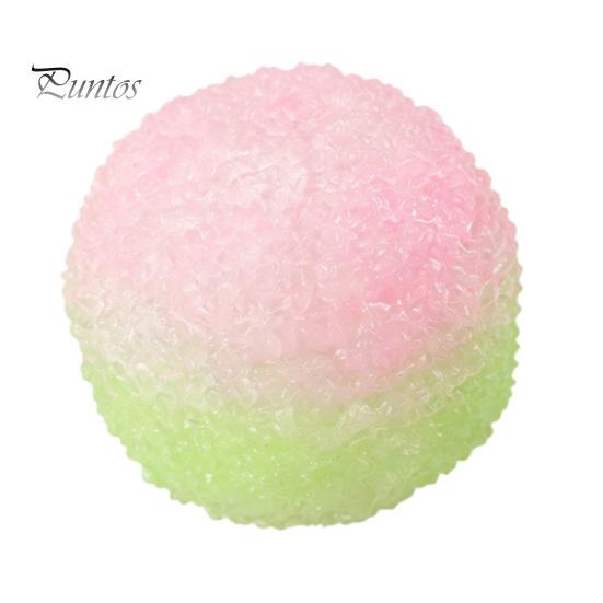 Adults Sensory Toys 1/2Pcs Crunchy Stress Ball Toy, Shapeable Textured Fidget Soft Relievers Bi-color Fake Waxberry Squeeze Toy for Focus Aid