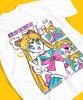 Springsummer Sailor Moon Cotton Unisexs Tshirts for Women Version Adult Soft Loose Short Sleeves Y2k Tee Tops Vintage Hippop