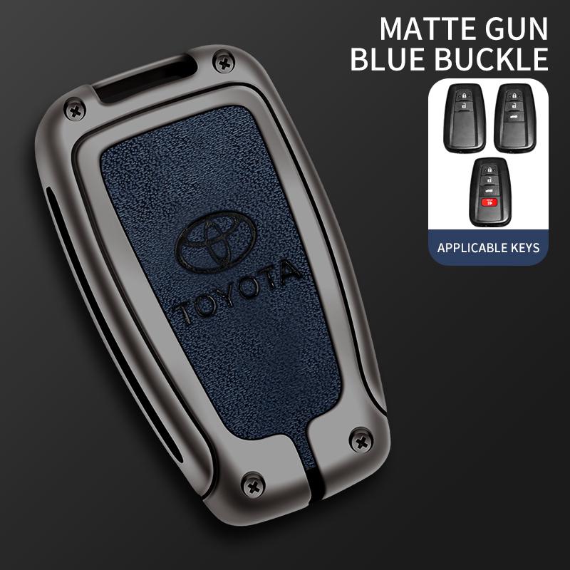 Car Remote Key Cover Case Holder Shell For Toyota CHR Prado 2017 2018 Prius Camry Corolla RAV4 2017 2018 2019 2020 Accessories C