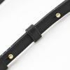 CELINE trio Shoulder Bag black leather Women Used