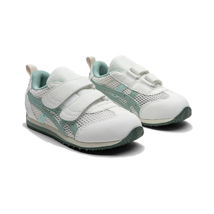 Asics Suku Comfortable Versatile Durable Kids Casual Shoes Kids Casual Shoes White Green 1144A380-101