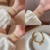 Korean Delicate Metal Bracelet Vintage Simple Link Chain Bracelets For Women Gift Daily Jewelry Accessories
