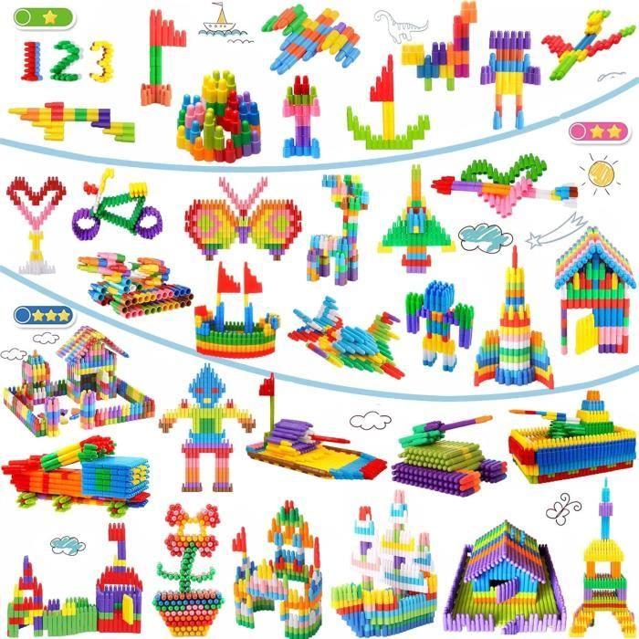 Jouets STEM éducatifs - TOMYOU - 140 pièces - Colorées - À partir de 3 ans - Mixte